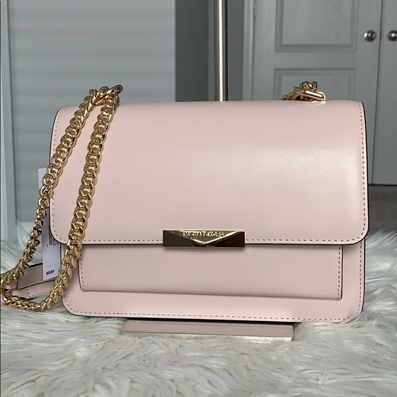 Michael Kors Handbags - Michael Kors Jade Large Leather Crossbody